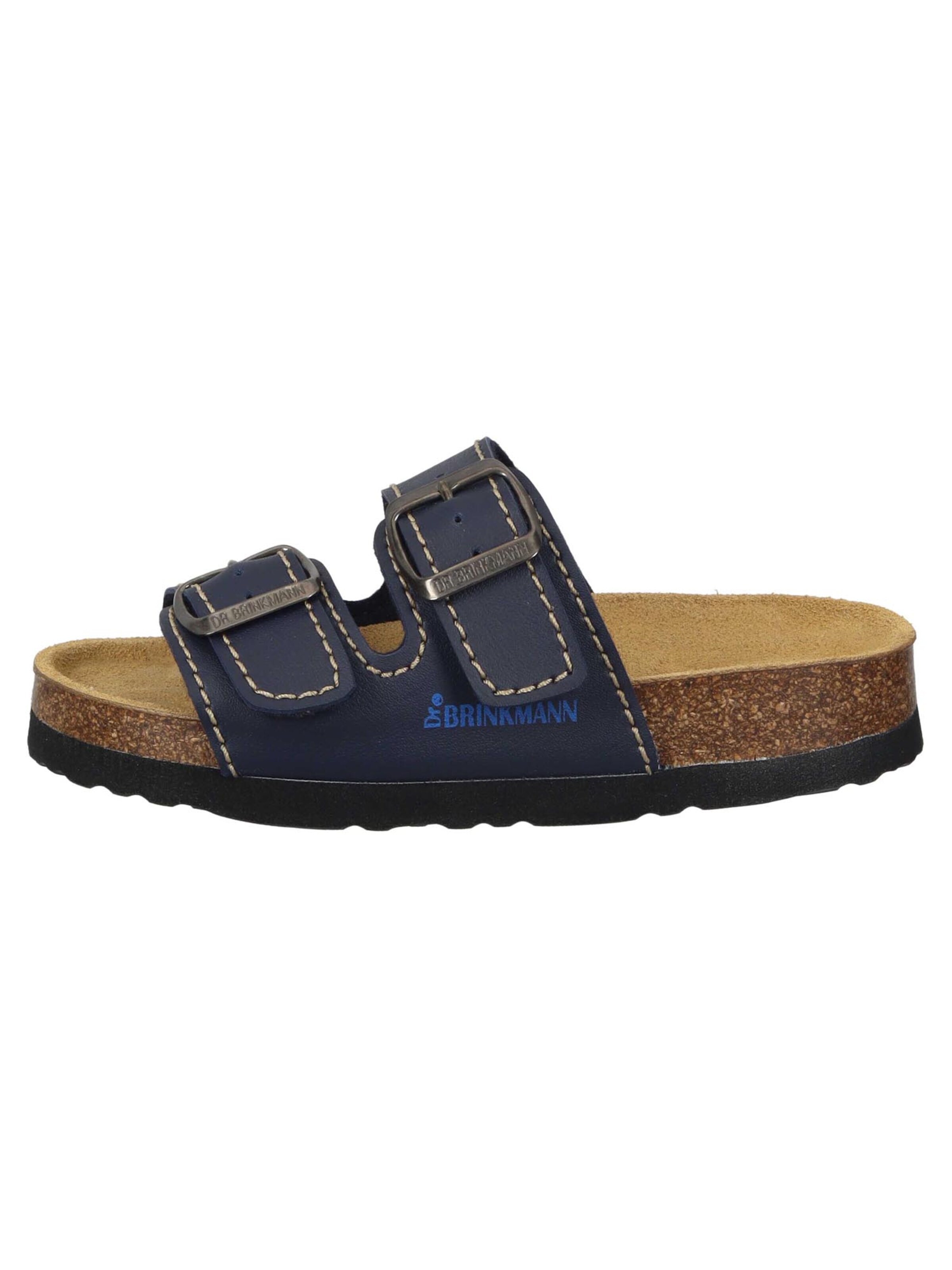 DR. BRINKMANN Mule 'Bonillo' in Blue: front