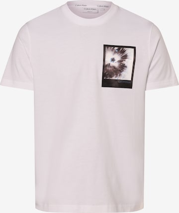 Calvin Klein T-Shirt in Beige: predná strana