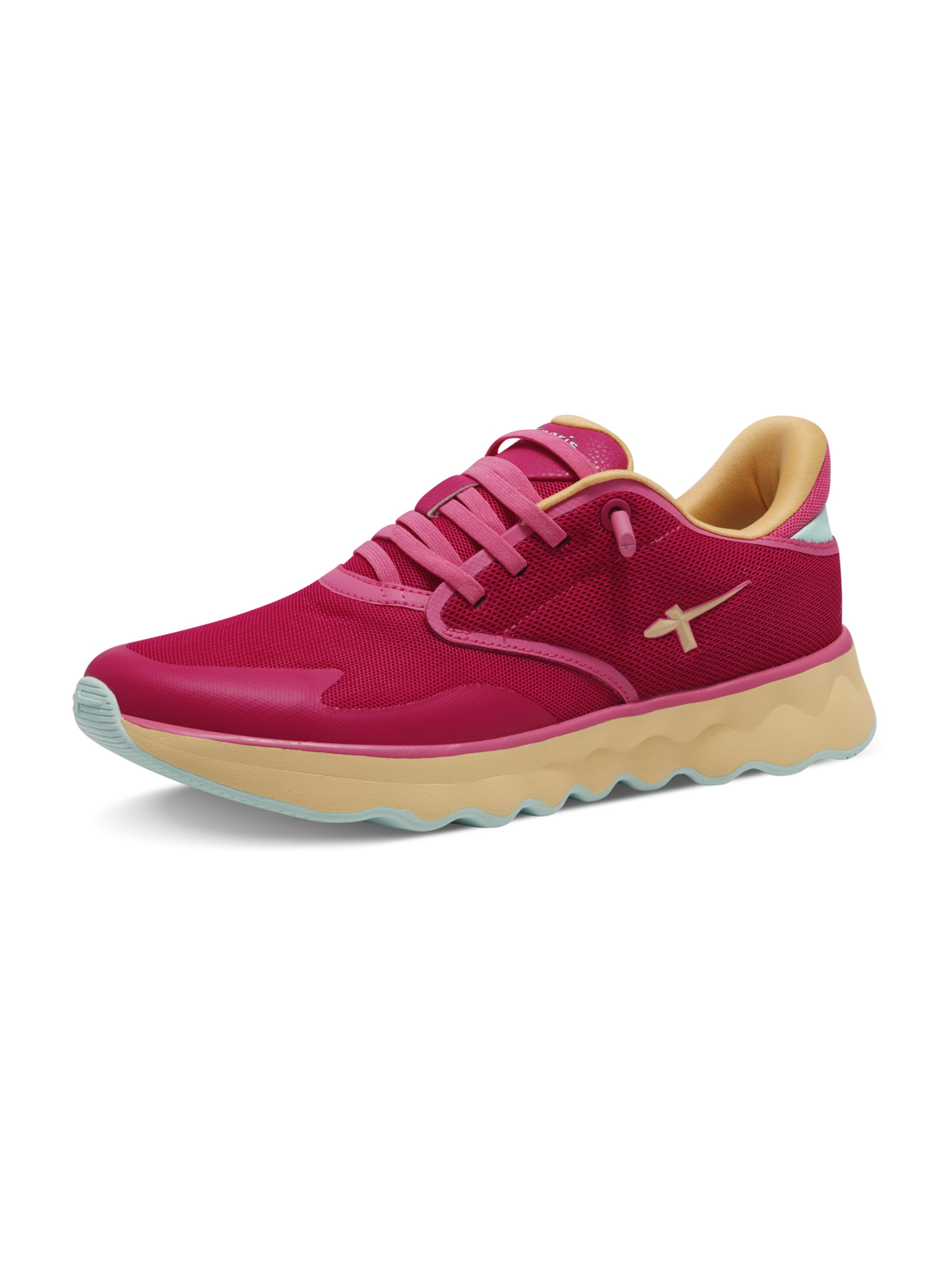 Sneaker bassa di Tamaris in rosa: frontale