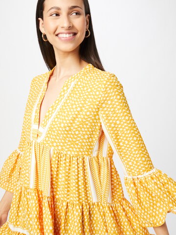 Robe 'ATHENA' ONLY en jaune