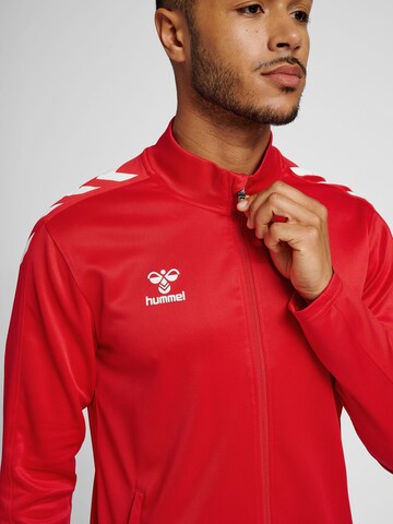 Hummel Sportsweatjacke in Rot