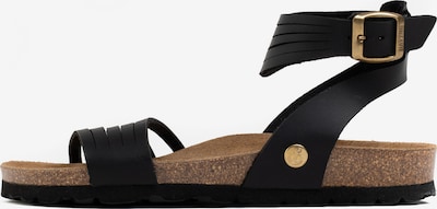 Bayton Sandal 'Gipsy' i svart, Produktvy