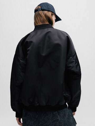 HUGO Between-Season Jacket 'Flesiane-1' in Black