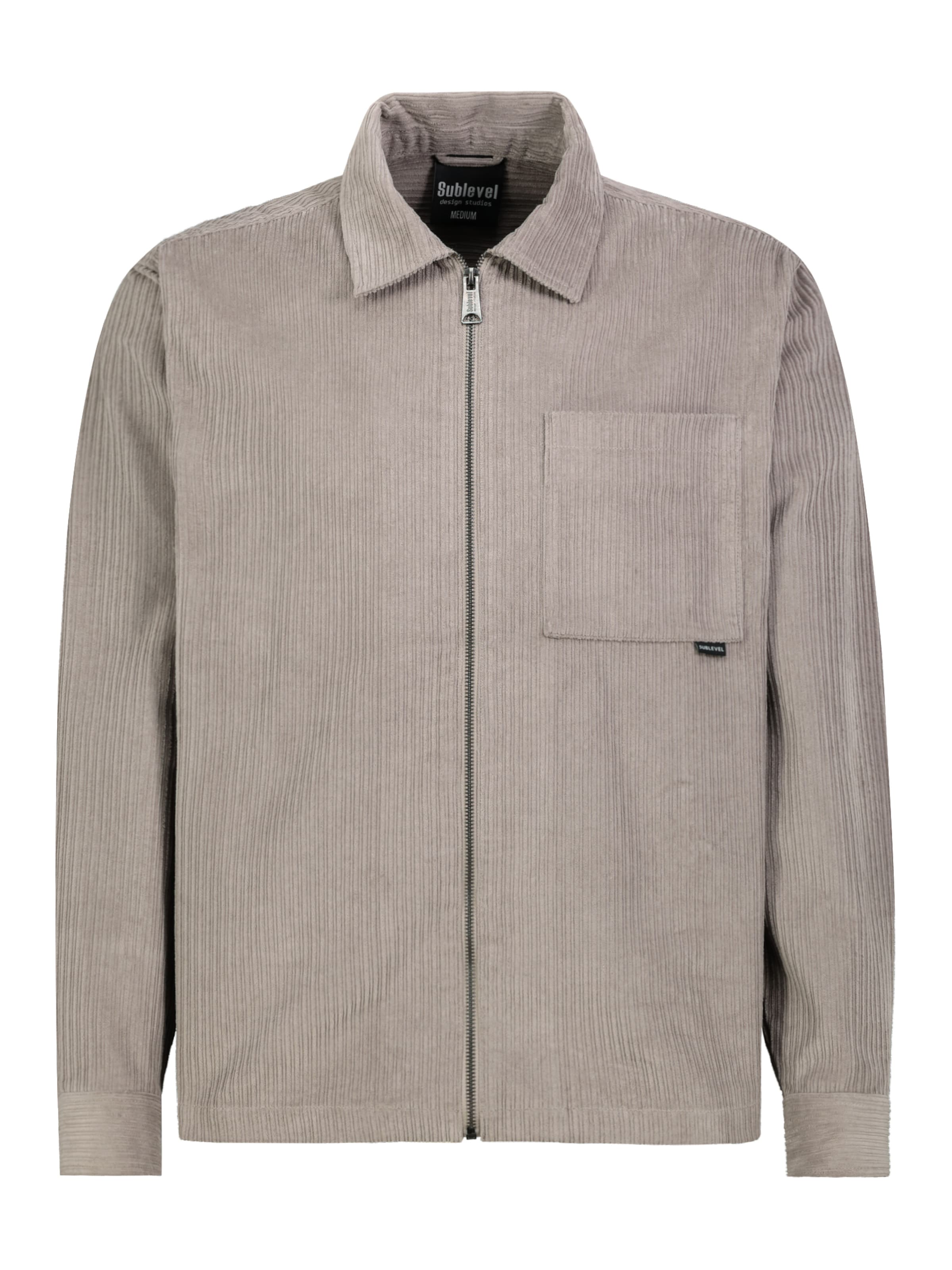 Sublevel Between-season jacket in Beige: front