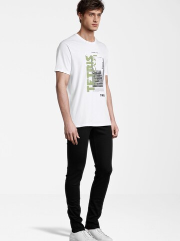 Course Shirt 'TETRIS' in White