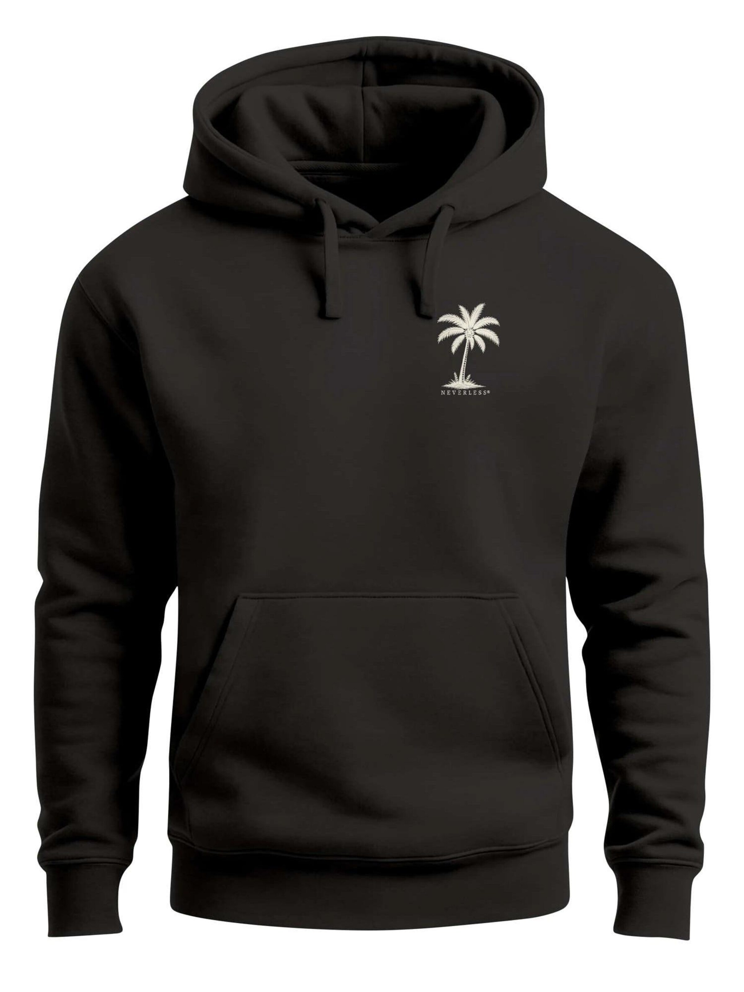 Neverless Sweatshirt 'French Riviera' in Black