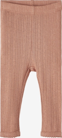 Lil ' Atelier Kids Leggings 'Rachel' in Brown: front