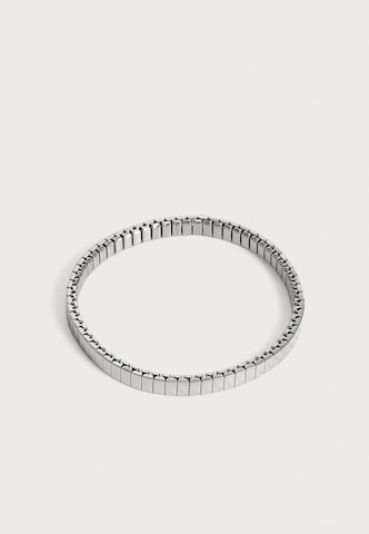 LACOSTE - Pulsera 'Courtline' en plata: atrás