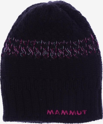 MAMMUT Hut oder Mütze One Size in Schwarz: predná strana