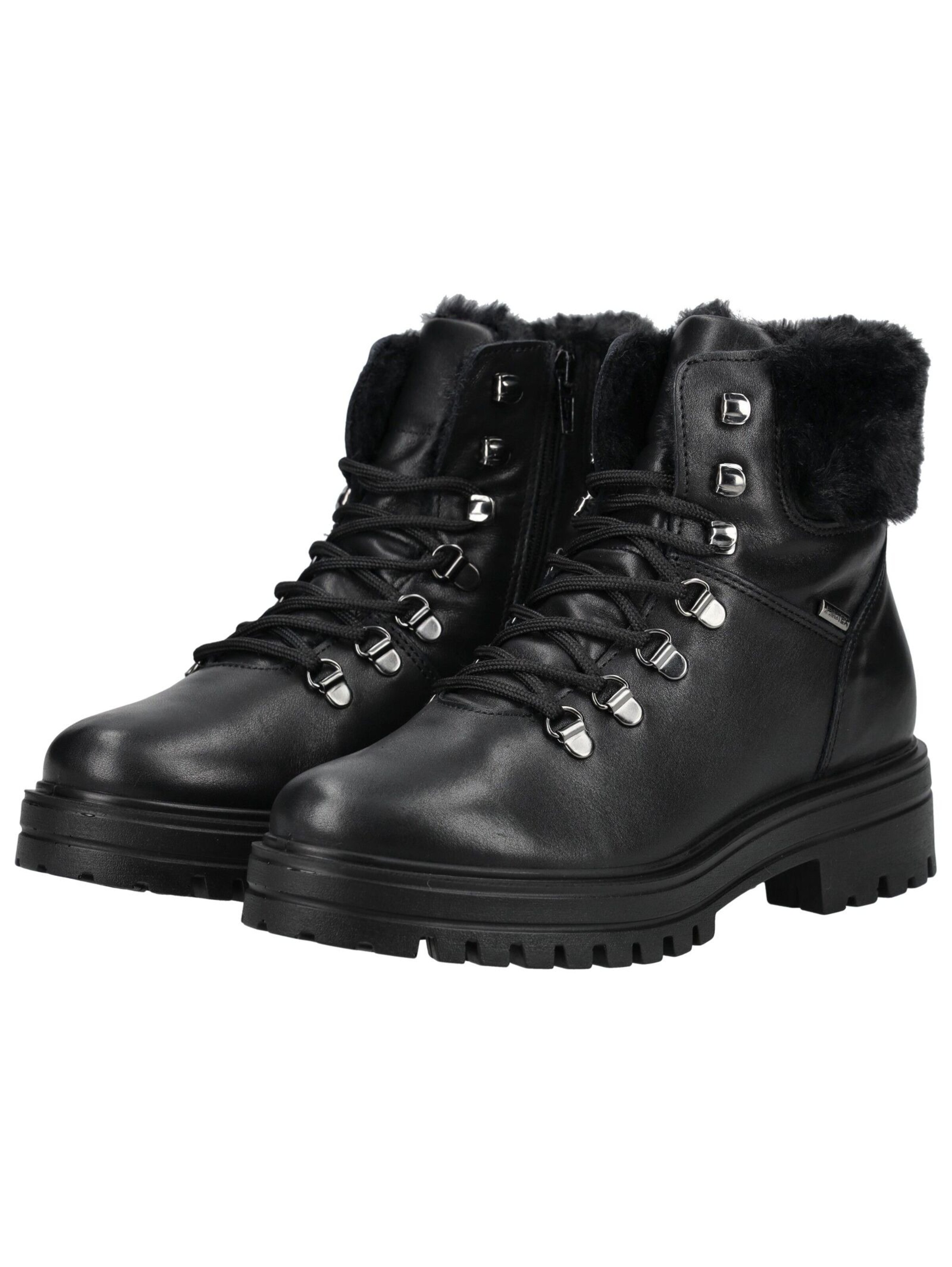IMAC Schnürstiefelette in Schwarz