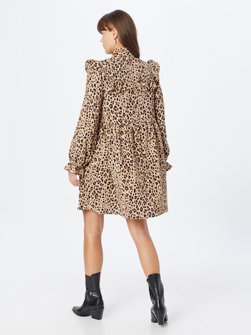 Monki Shirt Dress in Beige