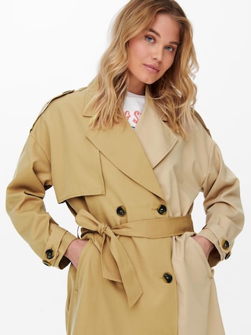 ONLY Between-Seasons Coat 'Betty' in Beige