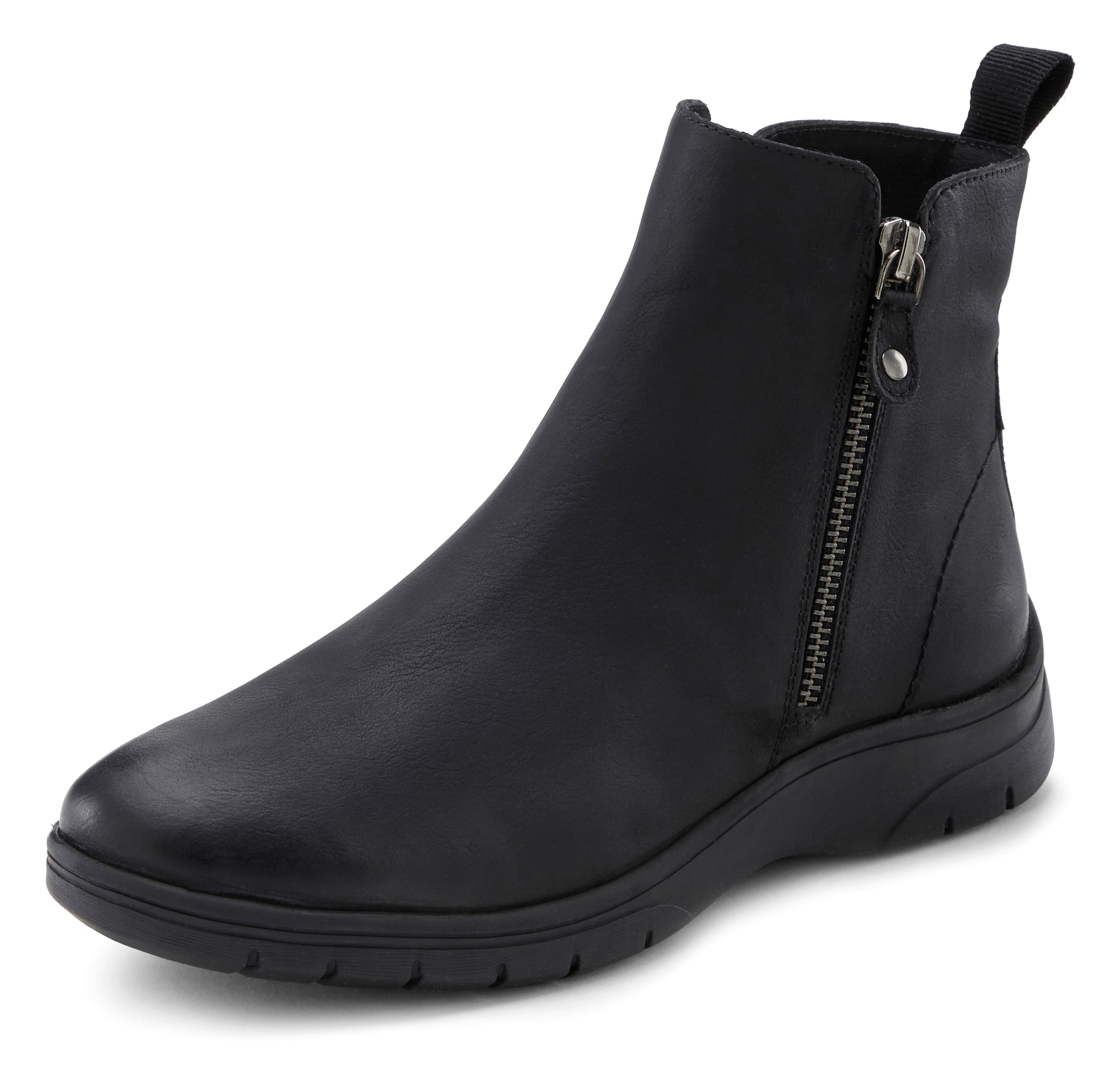 LASCANA Ankle boots σε μαύρο: μπροστά