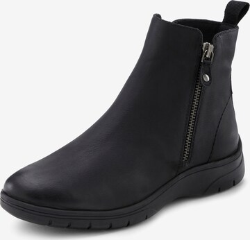 Ankle boots di LASCANA in nero: frontale