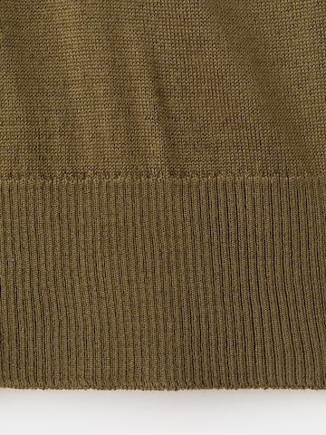 MANGO Sweter 'AMAIO' w kolorze zielony