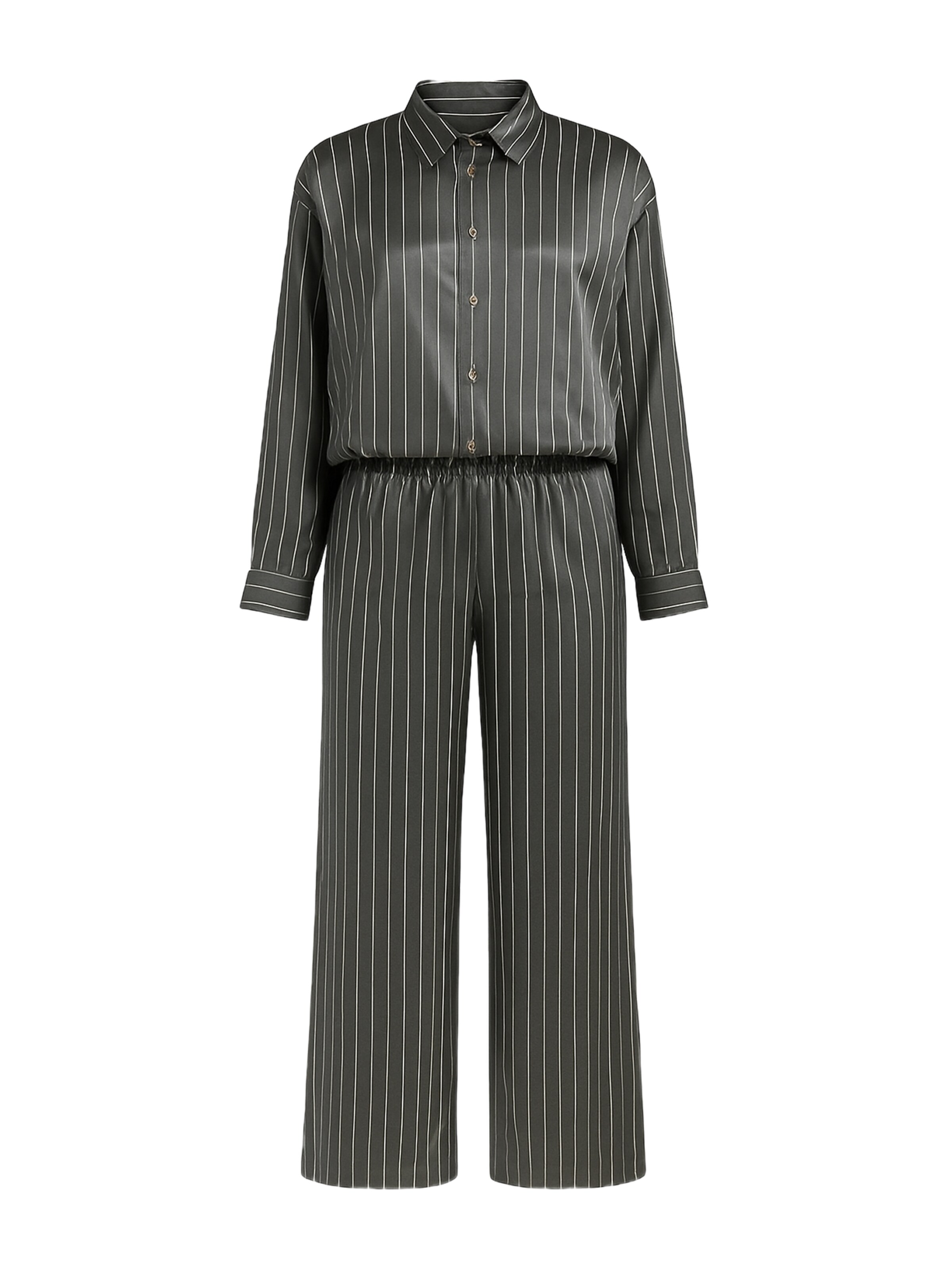 Touche Prive Hosenanzug in Grau: Vorderseite