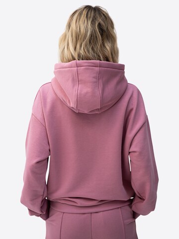 TATES Oversized Sweater 'Kuscheliger Light Hoodie' in Red