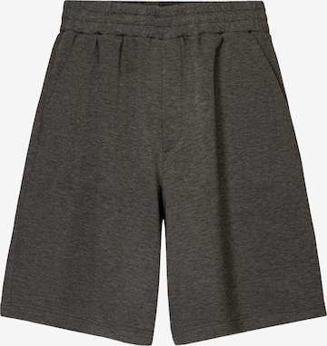 Bershka Loosefit Housut värissä harmaa: etupuoli