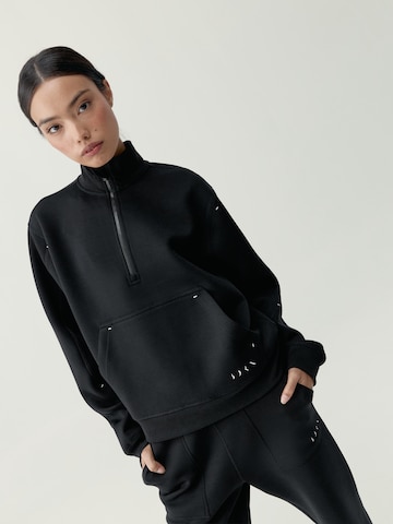 Born Sportief sweatshirt ' Bloom ' in Zwart