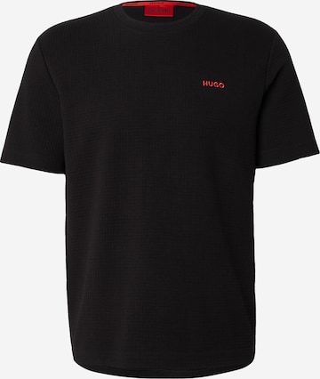 HUGO Aluspaita 'Austin' värissä musta: etupuoli