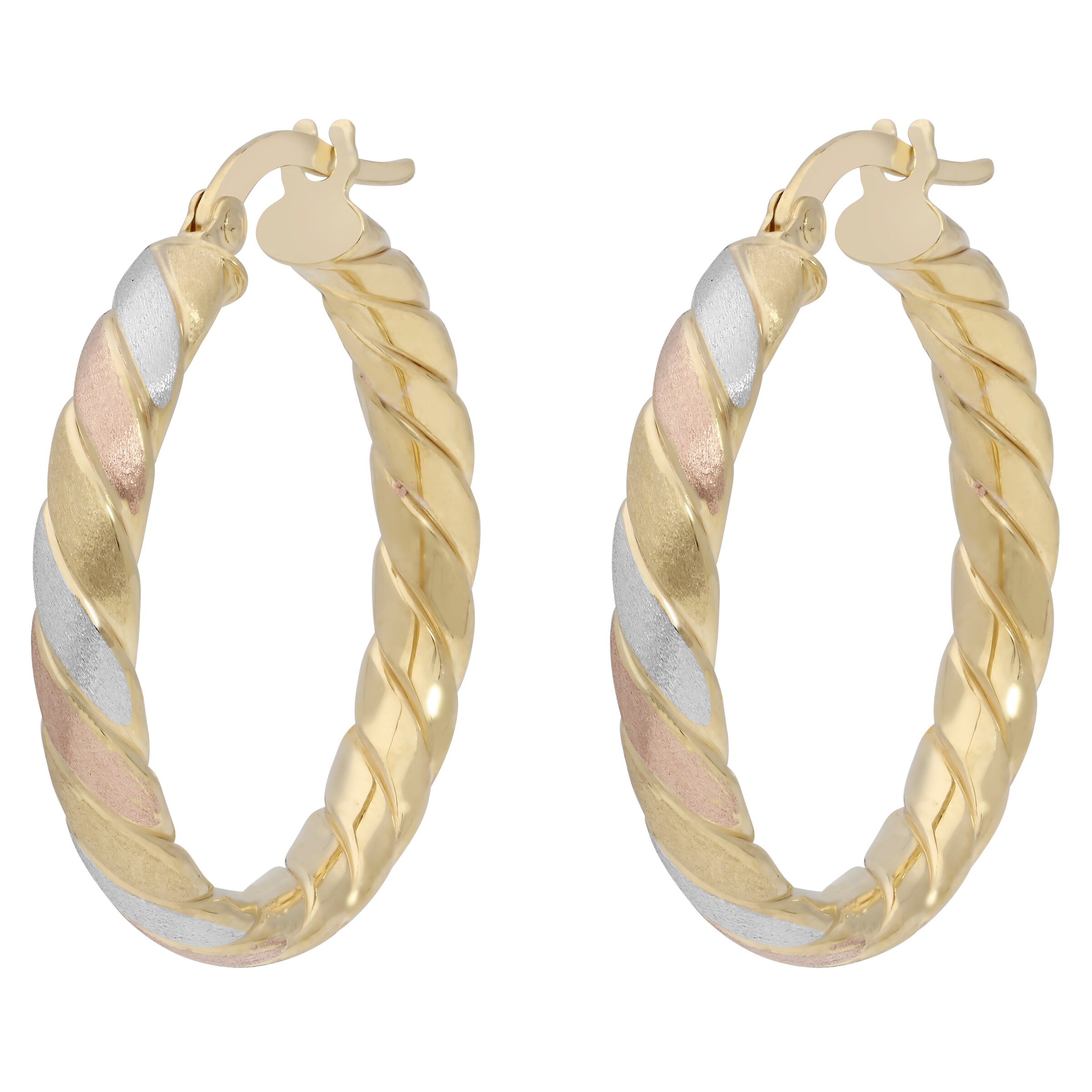 FIRETTI Ohrringe in Gold: Vorderseite