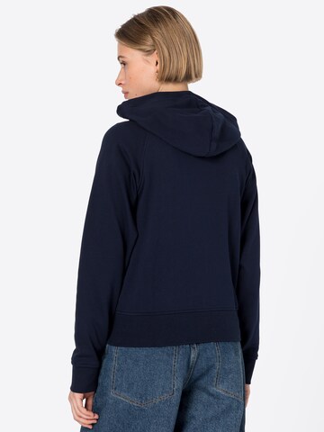 LACOSTE Zip-Up Hoodie 'Core' in Blue