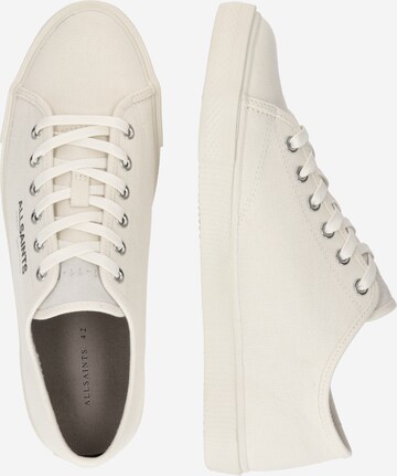 AllSaints - Zapatillas deportivas bajas 'UNDERGROUND' en blanco