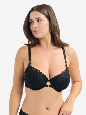 ETAM BH in Schwarz: Vorderseite