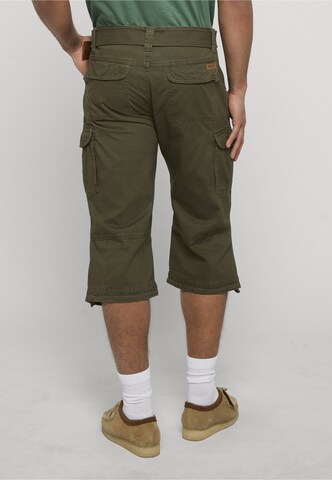 INDICODE JEANS Normalny krój Bojówki 'INColos' w kolorze zielony