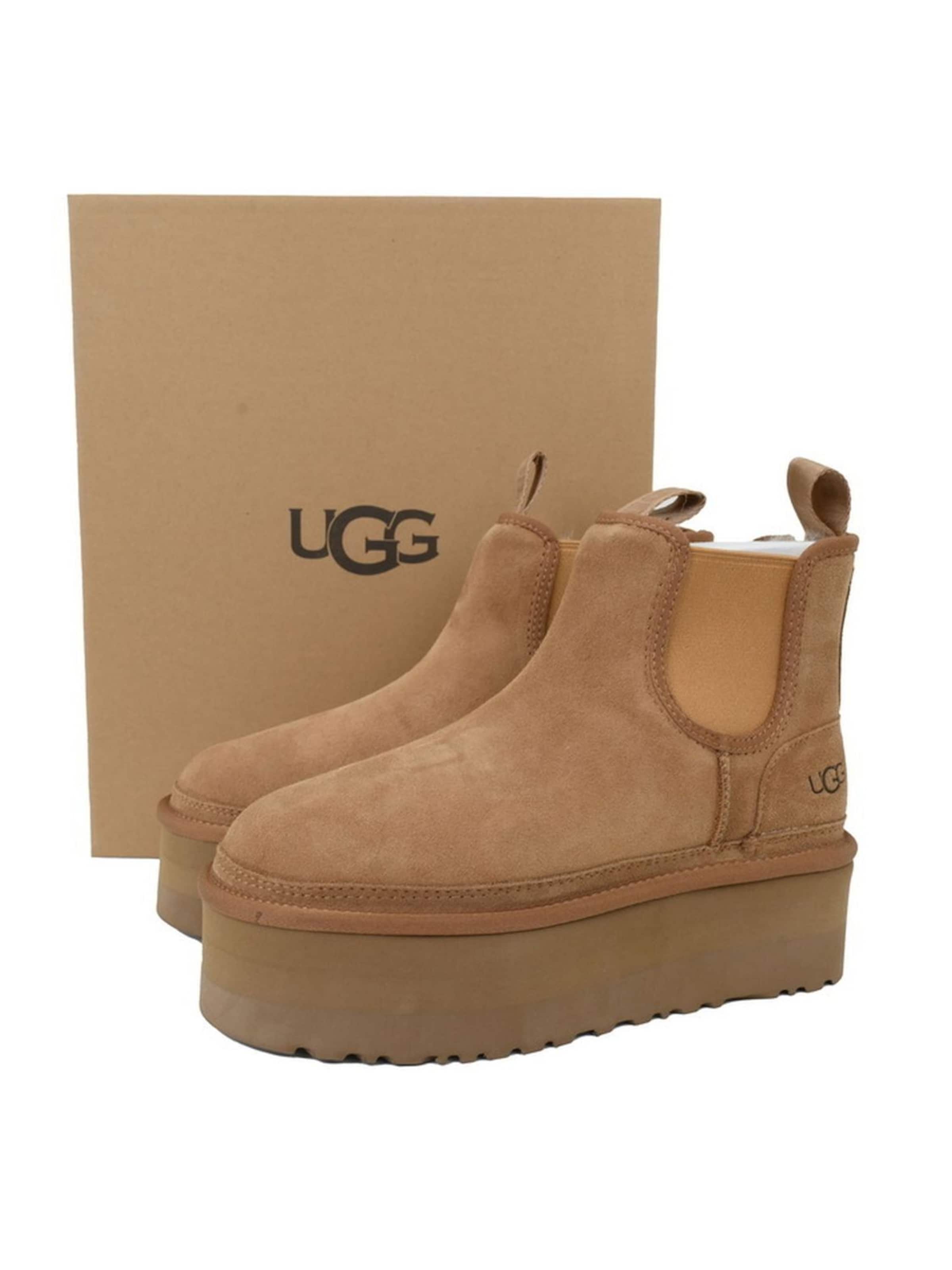 UGG Boots 'UGG Neumel Platform Chelsea' in Brown