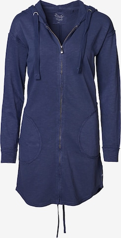 Daily’s Zip-Up Hoodie in Blue: front