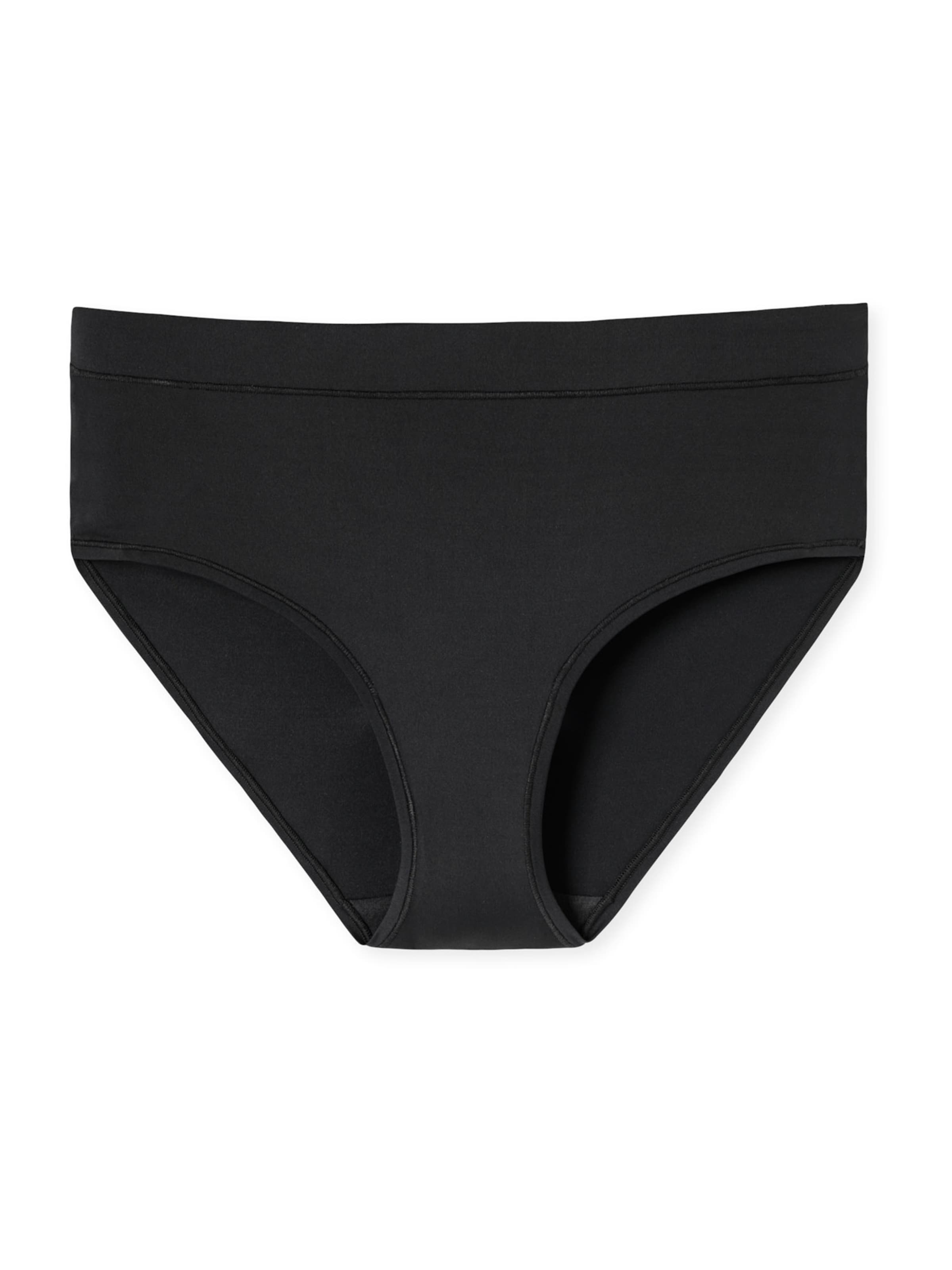 SCHIESSER Panty ' Unique Micro ' in Schwarz: Vorderseite
