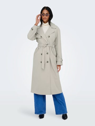 ONLY Płaszcz przejściowy 'ONLDISA' w kolorze szary: przód