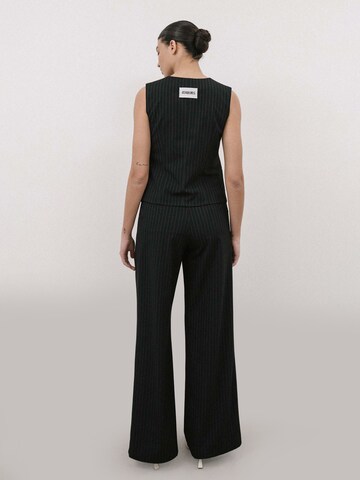 4TAILORS Bodywarmer in Zwart