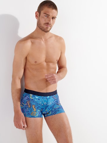 HOM Boxershorts ' Cyril Boxer ' in Blauw: voorkant