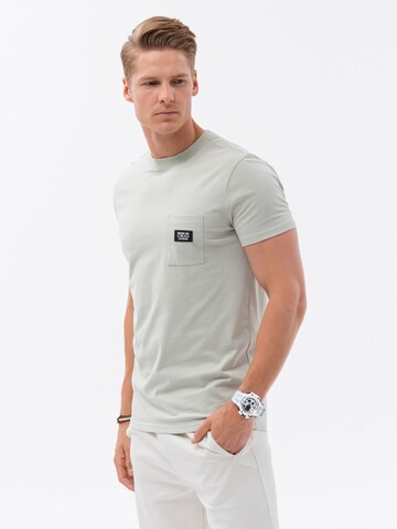 Ombre Shirt 'S1735' in Grijs: voorkant