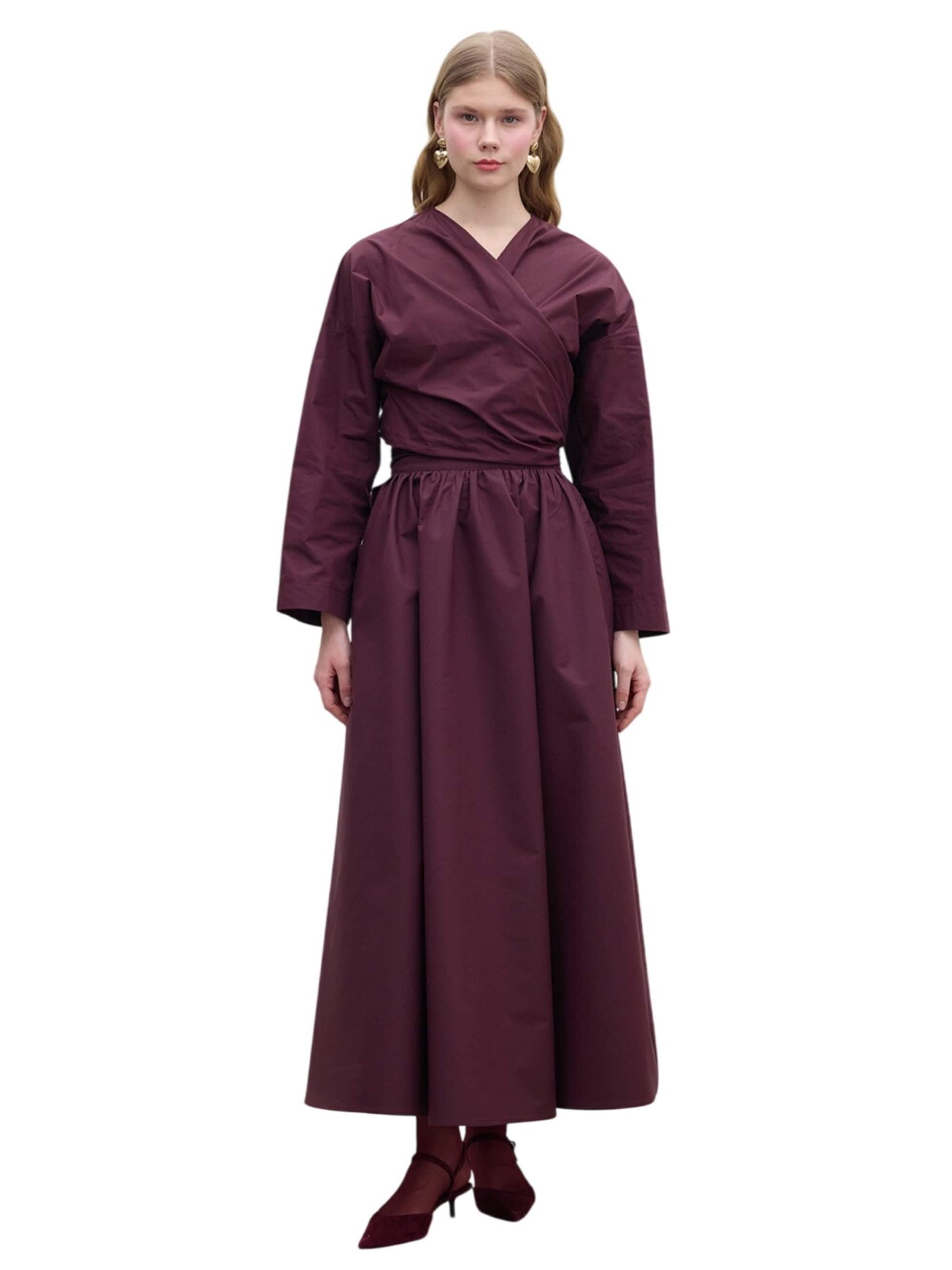 MANUKA Bluse‌ in Rot: Vorderseite