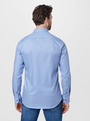 ETERNA Slim Fit Hemd in Blau