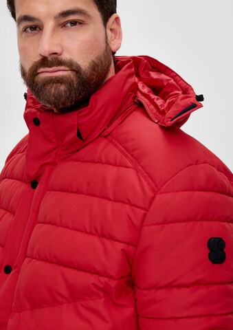 s.Oliver Men Big Sizes Winter Jacket in Red