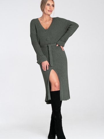 Figl Knit dress 'M1095' in Green