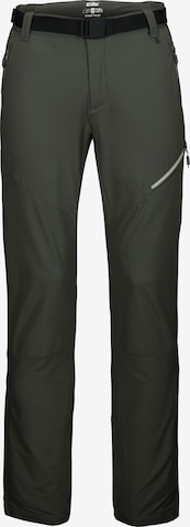KILLTEC Regular Outdoor Pants in Green: front