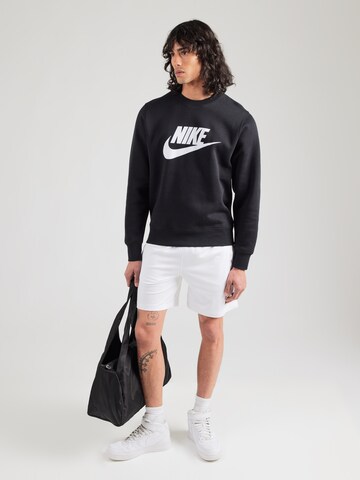 Nike Sportswear Свитшот 'CLUB' в Черный
