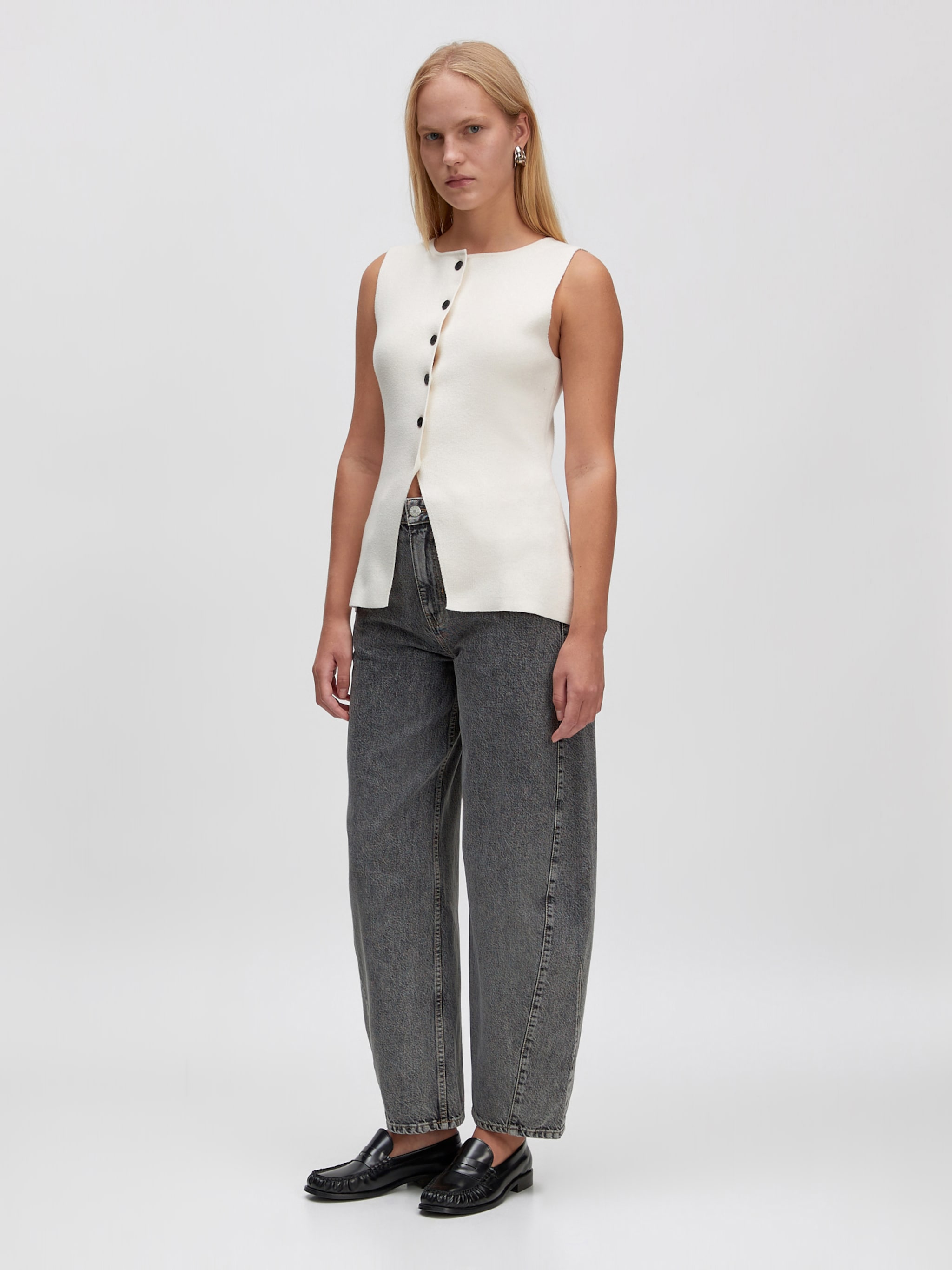 EDITED Produkte Weste 'Gabi' beige