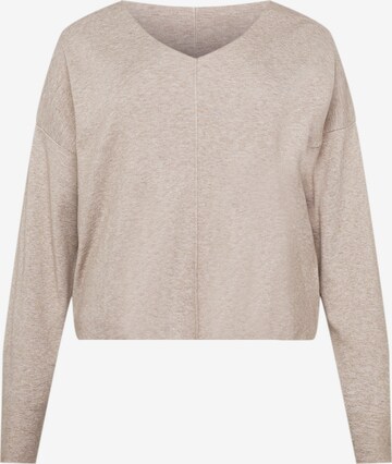 Pullover 'Vanessa' di Guido Maria Kretschmer Curvy in beige: frontale