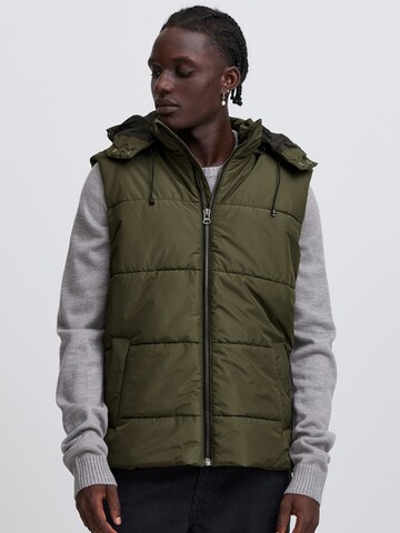 BLEND - Chaleco 'Vest ' en verde: frente