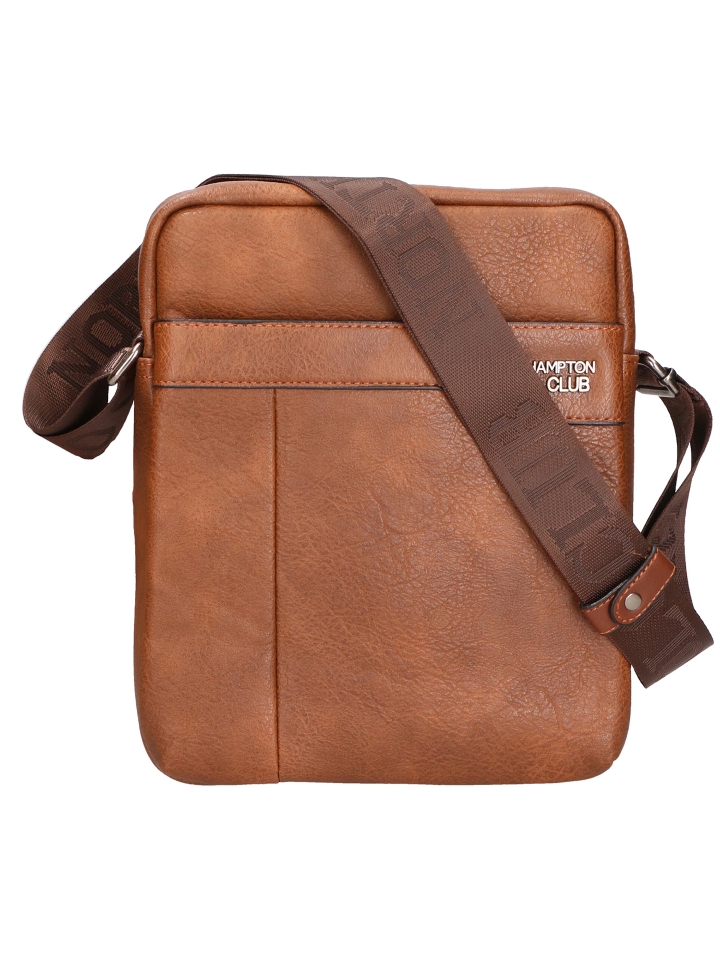 Sac à bandoulière Northampton Polo Club en marron : devant