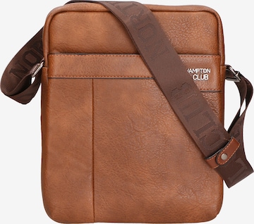 Northampton Polo Club Crossbody Bag in Brown: front