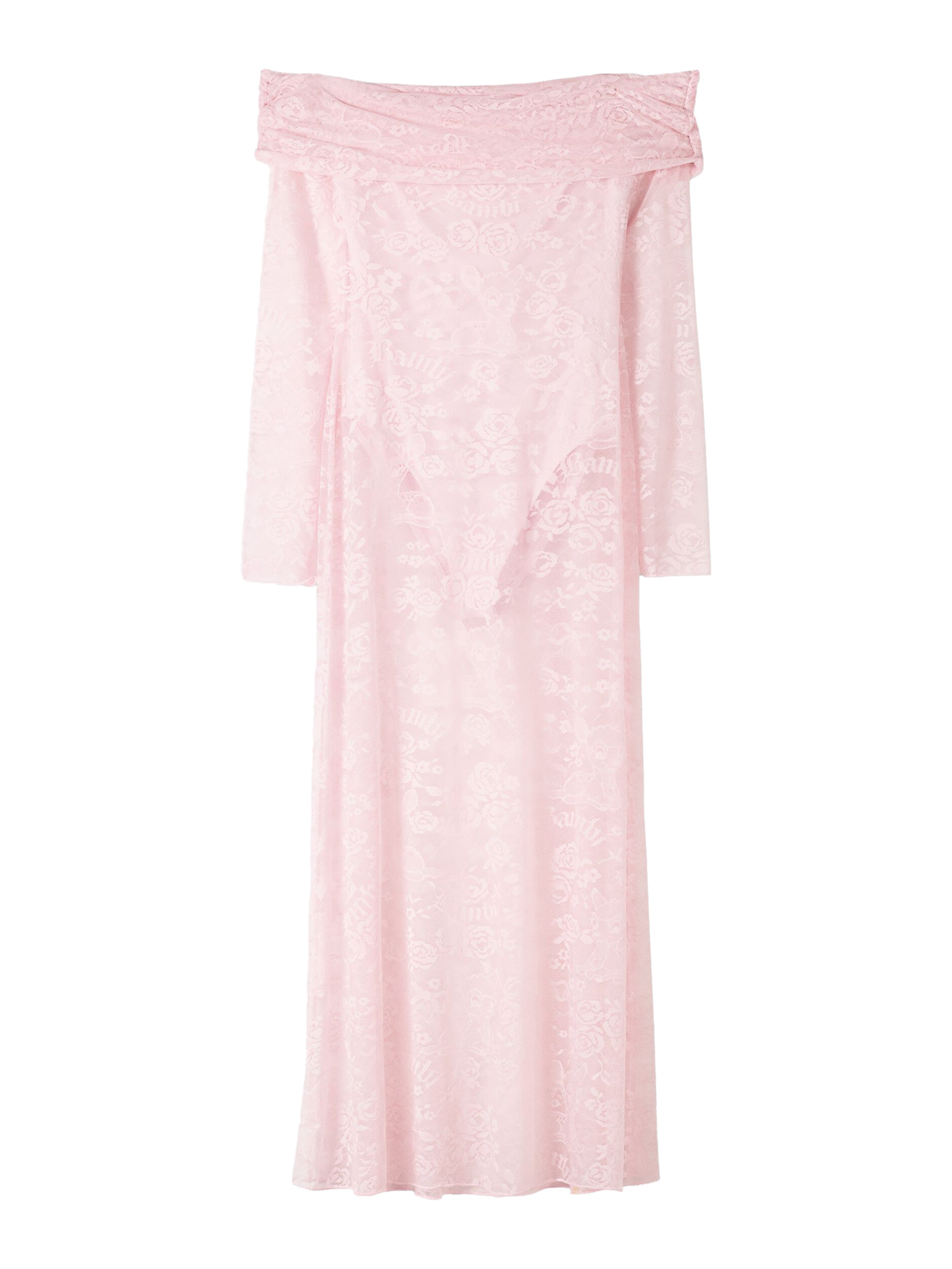 Robe Bershka en rose : devant