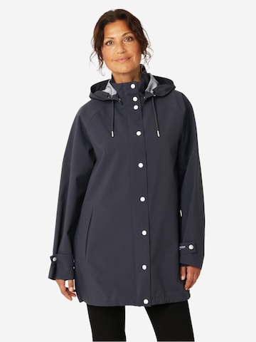 ILSE JACOBSEN Weatherproof jacket 'Gentlerain02' in Blue: front