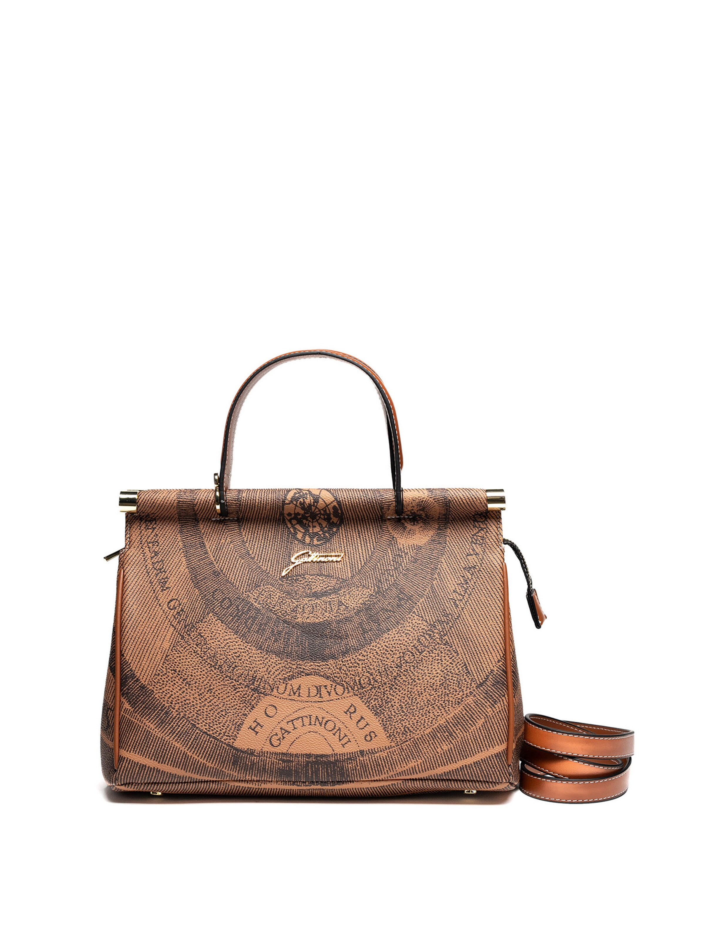 Gattinoni Handbag in Brown: front